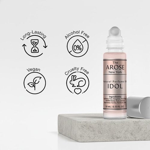 Idole by Lancôme | Alcohol-Free Vegan Perfume Oil | Long-Lasting Travel Size (20ml)