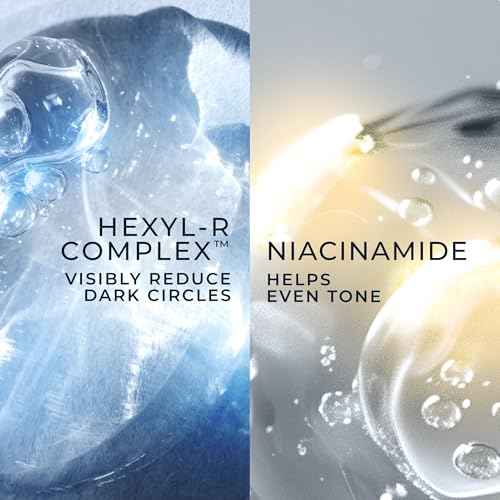 RoC Multi Correxion 5 in 1 Anti-Aging Eye Cream for Puffiness, Under Eye Bags & Dark Circles, Skin Care Treatment with Shea Butter, (.5 oz) with Night Cream Packette (Packaging May Vary)