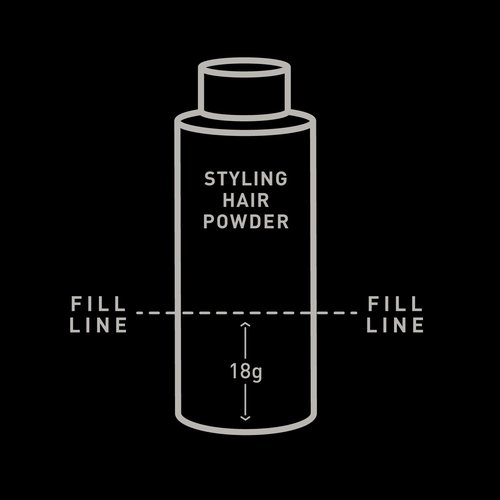 Brickell Men's Hair Powder - Natural & Organic Texturizing Powder for Volume | 18g, Fragrance-Free