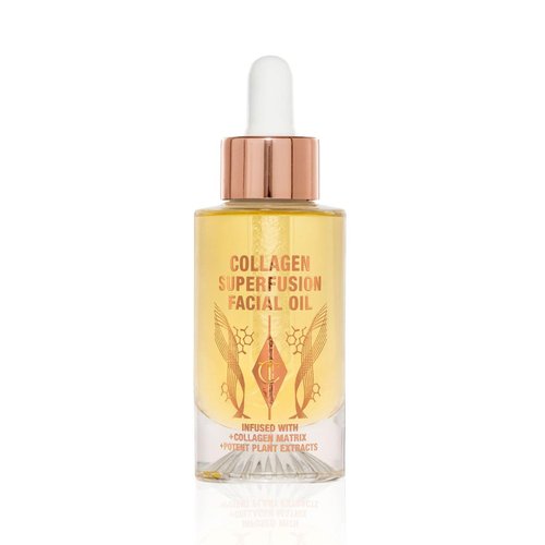 Charlotte Tilbury Collagen Superfusion Face Oil - Nourishing Collagen Oil for Glowing, Plump Skin - 8ml