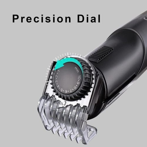 Hatteker Men's Beard Trimmer - 5-in-1 Grooming Kit for Facial Hair, Mustache & Body Grooming | Cordless & Waterproof