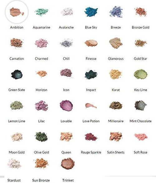 Jolie Eye Lights Shimmery Eye Shadow Dust - Avalanche Color for Stunning Eye Looks