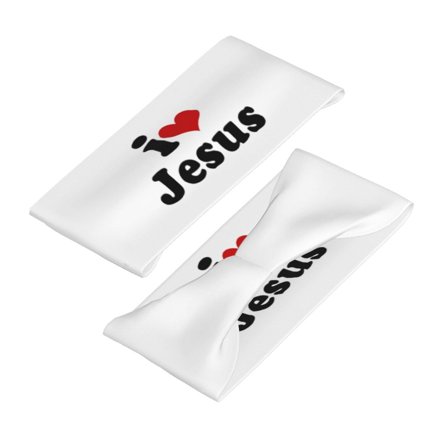 Christian Jesus Cross Wide Headbands,Fashion Hair Bands Yoga Running Sports Workout Gym Stretchy Turbans for Women Men