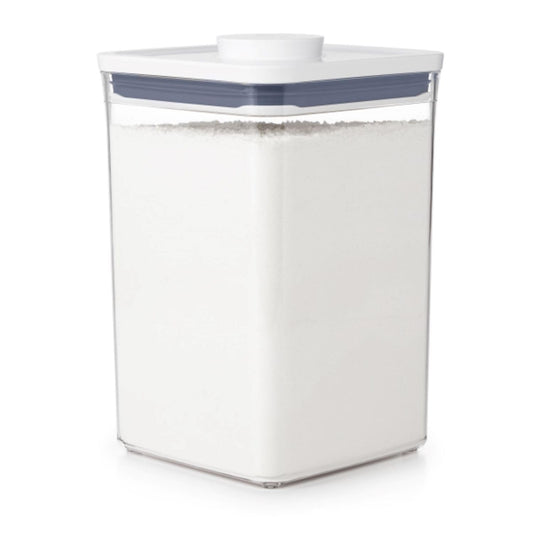 OXO Good Grips POP Container - Airtight Food Storage - Small Square Tall 2.3 Qt Ideal for spaghetti, linguini and lasagna