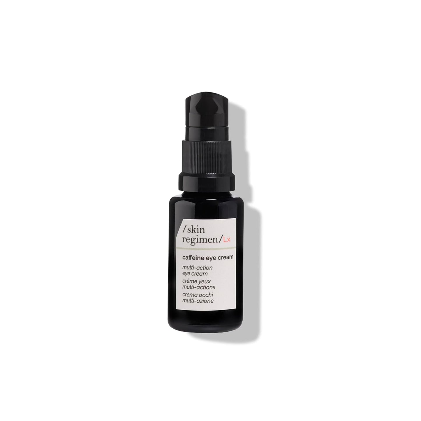Skin Regimen Lx Caffeine Eye Cream - Multi-Action Contour Treatment for Puffiness & Dark Circles | 0.51 Fl Oz