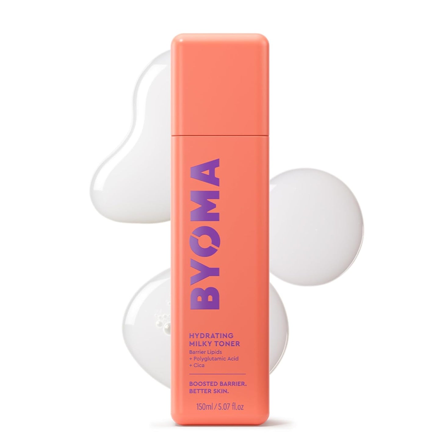 BYOMA Hydrating Milky Toner - Ultra Hydrating Face Toner for Dewy Skin - Soothes, Locks in Moisture - 5.07 fl oz