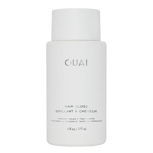 OUAI Hair Gloss - In-Shower Shiny Hair Treatment & Frizz Control - Heat Protectant with Hyaluronic Acid (6 Oz)