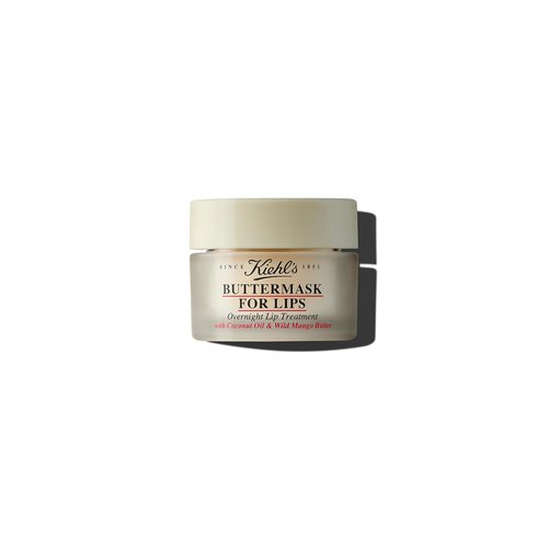 Kiehl's Buttermask For Lips - Hydrating Overnight Lip Mask with Coconut Oil & Wild Mango Butter | 0.35 fl oz