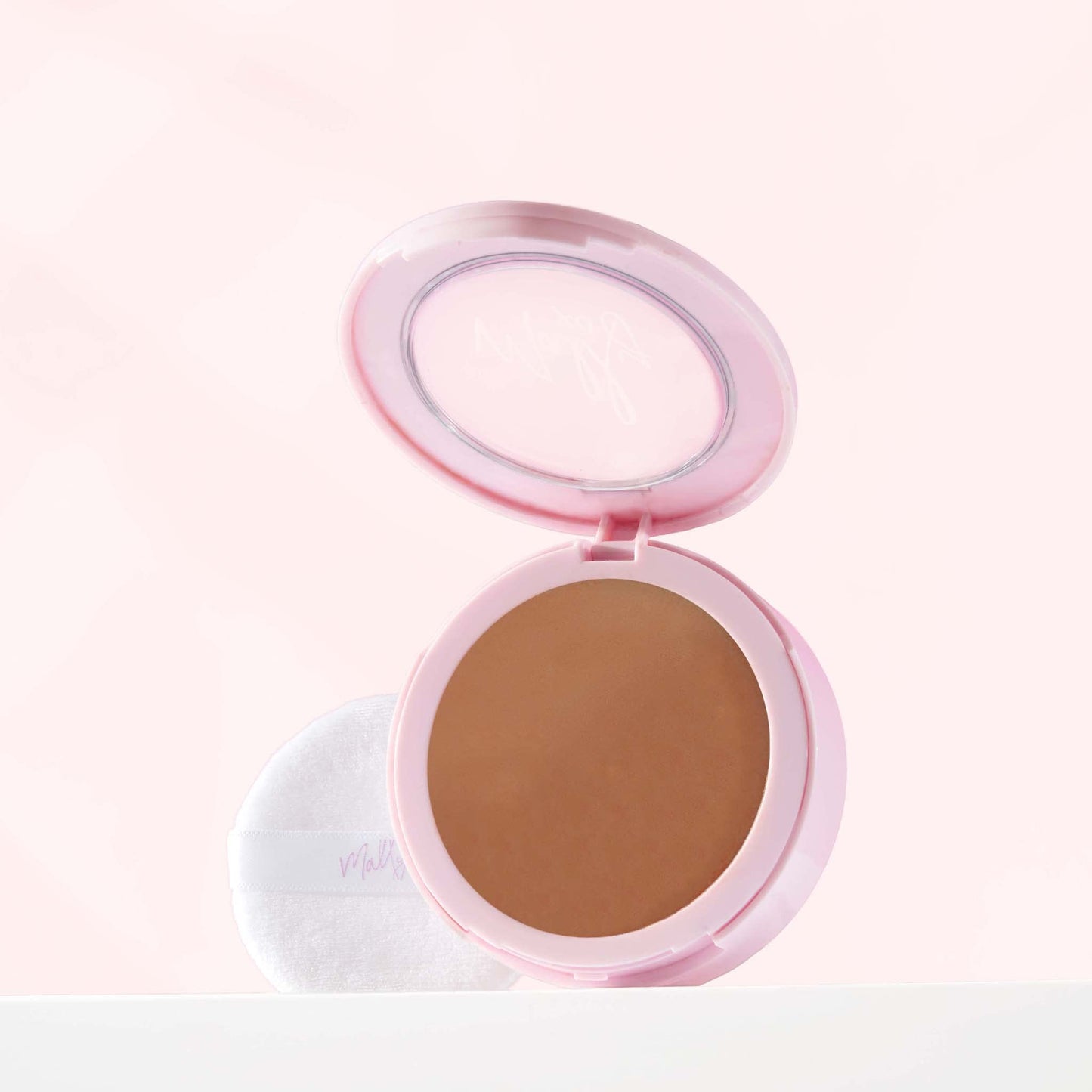 Mally Beauty Soft as Silk Powder Foundation - Rich - Buildable Light to Medium Coverage - Lightweight Matte Finish