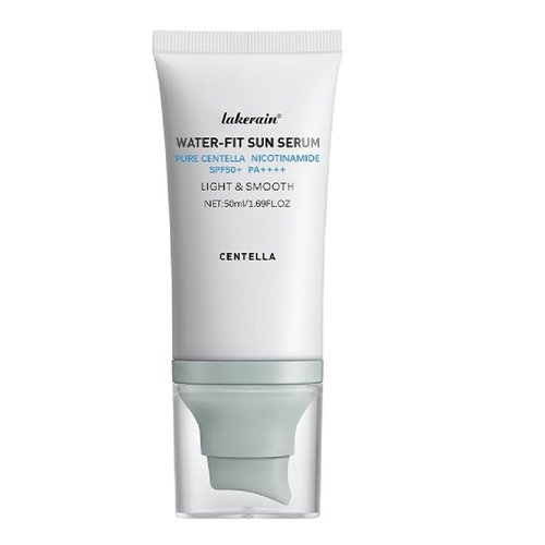 Centella Sunscreen SPF 50, Face Sun Screen Long-Lasting Protection, Cen-tella Madagascar Sunscreen, NO White Cast - Dry Oily Skincare,Moisturizing Non-Sticky Centella Water-Fit Sun Serum for All Skin