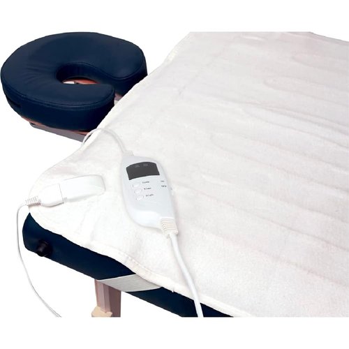ForPro Professional Collection Fleece Massage Table Warmer - Extra Large 31" x 72" | 9 Heat Settings & LED Controller