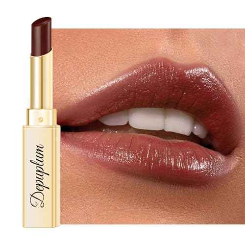 Black Berry Lipstick for Women Hydrate Glossy Lipstick Moisture Lip Gloss Sheer-Medium Coverage Long Lasting Lipsticks for Dry Lips (DM65 Berry)
