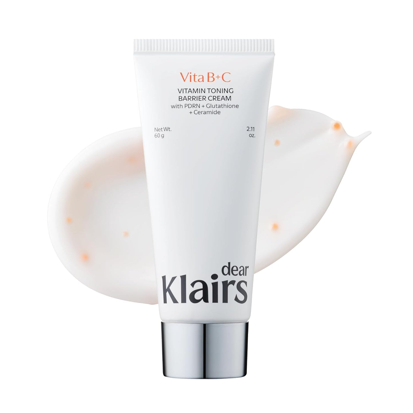 DearKlairs Vitamin Toning Barrier Cream - Lightweight Niacinamide Moisturizer for Sensitive Skin | 2.11 Oz