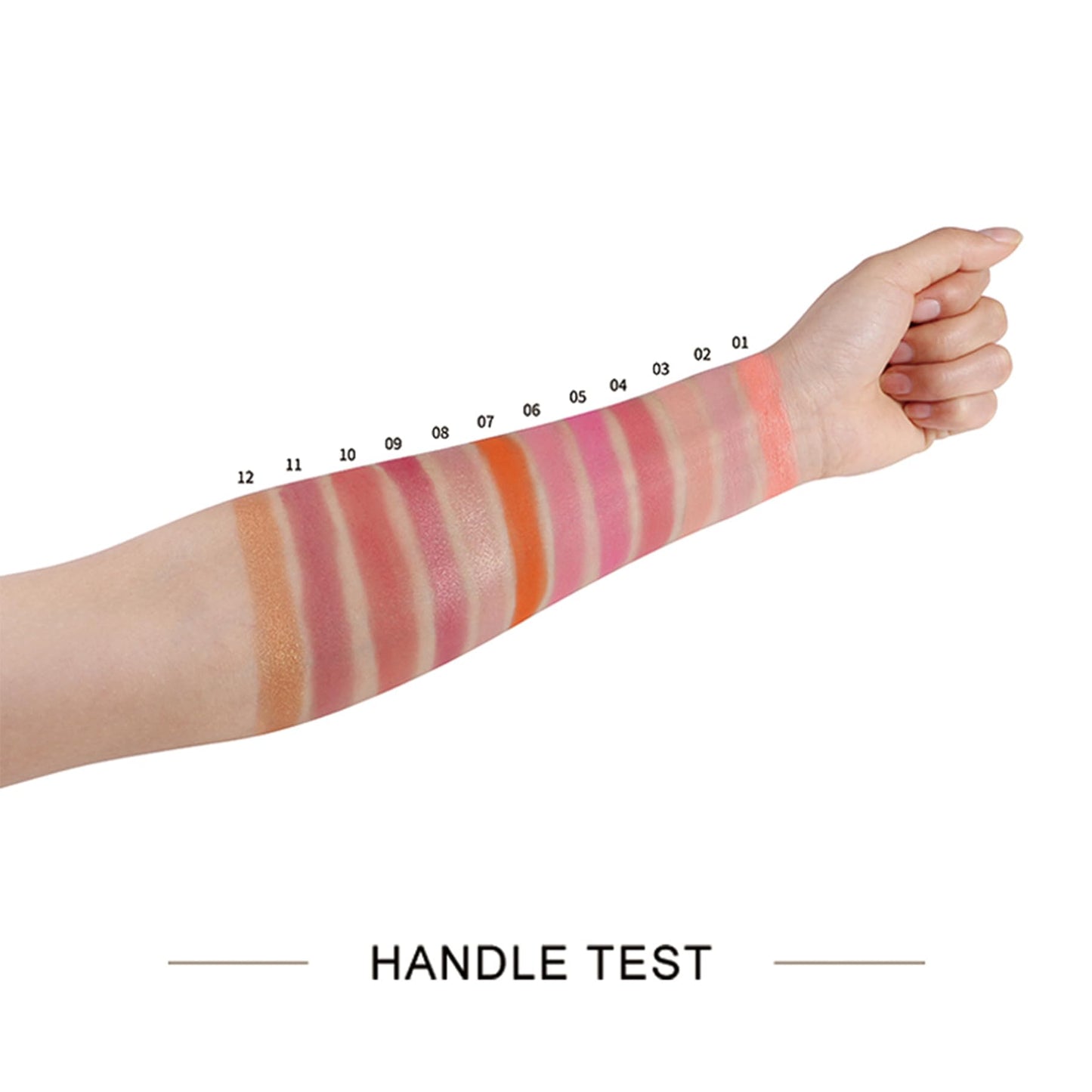 Vodisa Blush Powder Face Makeup, Matte Natural Glow Blushing Powder Blush for Cheeks Professional Facial Beauty Cosmetic Makeup Blush 12