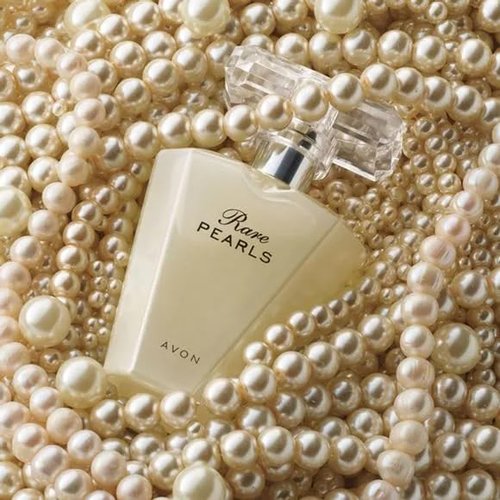AVON Rare Pearls Eau De Parfum for Women - Long Lasting Soft Floral Fragrance with Magnolia & Rosewood | 1.7 fl oz Travel Size