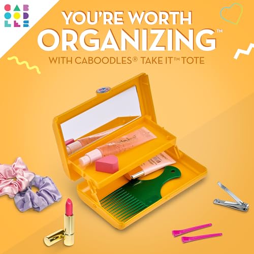 Caboodles Women's Makeup Case, Mustard