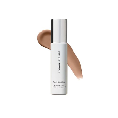 Rodan + Fields Radiant Defense Perfecting Liquid SPF 30 - 50 mL | 4-in-1 Face Sunscreen & Moisturizer