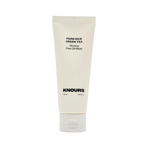 Knours. PDRN Rice & Green Tea Glowing Peel Off Mask with Rice PDRN, Green Tea PDRN & Japanese Clover for Smooth, Hydrated, Glowing Glass-Like Skin 100ml