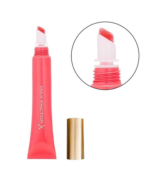 Max Factor Colour Elixir Lip Cushion Gloss - Hydrating Formula with Vitamin E | Baby Star Coral, 9 ml