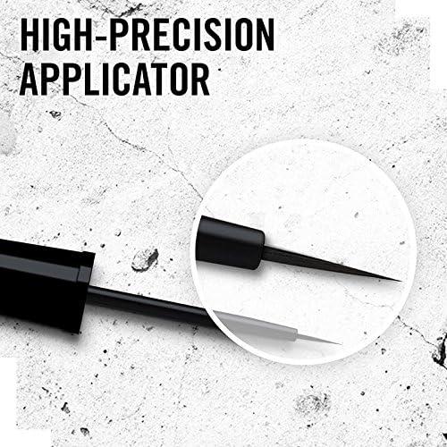 Rimmel Glam'Eyes Liquid Eyeliner - Intense Black Glamour for Bold Eye Looks