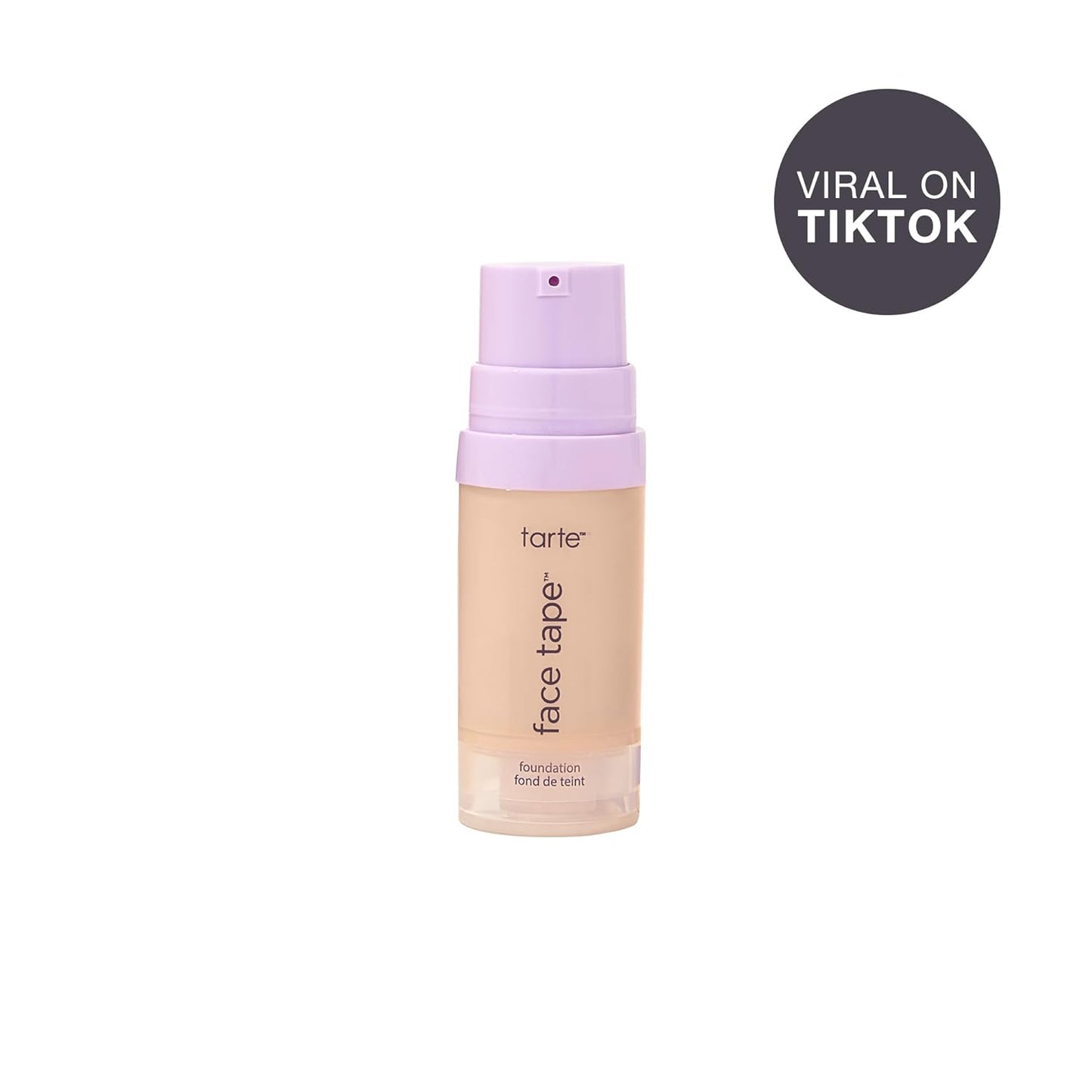 Tarte Face Tape Foundation - Full-Coverage, 12-Hour Waterproof Makeup | Hydrating, Natural Matte Finish, Vegan & Cruelty-Free