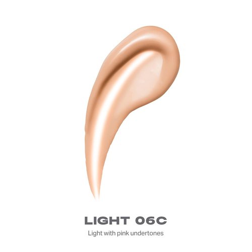 Morphe Lightform Dewy Foundation - Long-Lasting Hydration & Natural Radiance - Light 06C (1.01 fl oz)