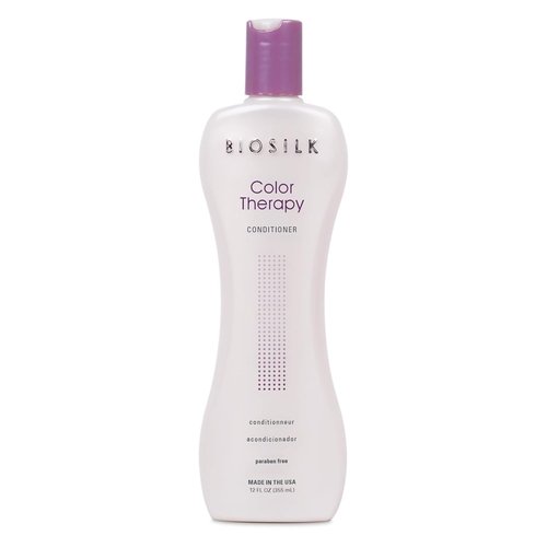 BioSilk Color Therapy Conditioner - Replenishes Moisture & Protects Color - 12 Oz, Sulfate-Free & Cruelty-Free
