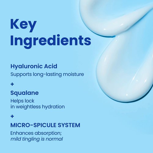 Regine Switzerland Hyaluronic Squalane Microshot Cream - Pore Refining & Deep Hydration for Radiant Skin - 1.75 fl. oz (50ml)