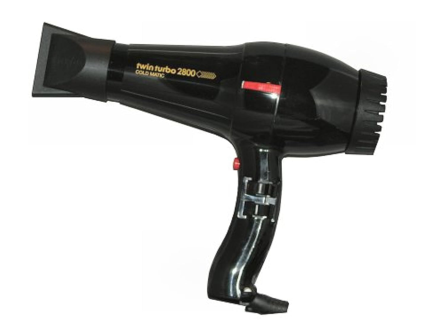 Turbo Power Twinturbo 2800 Hair Dryer - Coldmatic Technology | Sleek Black Finish, 1 Count