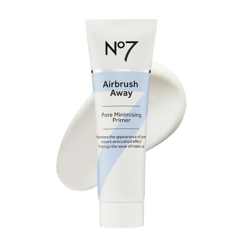 No7 Airbrush Away Pore Minimizing Facial Primer - Lightweight Matte Formula for Oily Skin | 30ml