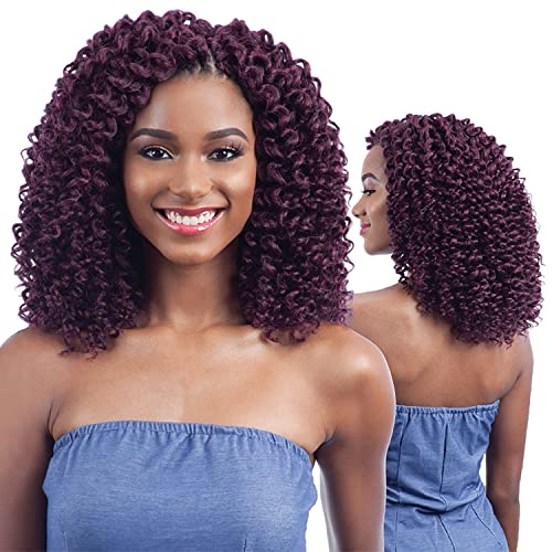 FreeTress Synthetic Hair Crochet Braids 2X Soft Baby Wand Curl (5-pack, OT530)