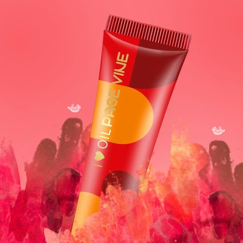 Pout Preserve Peptide Lip Treatment, lip balm，lip peptide，pout preserve summer lip gloss (Blood Orange)
