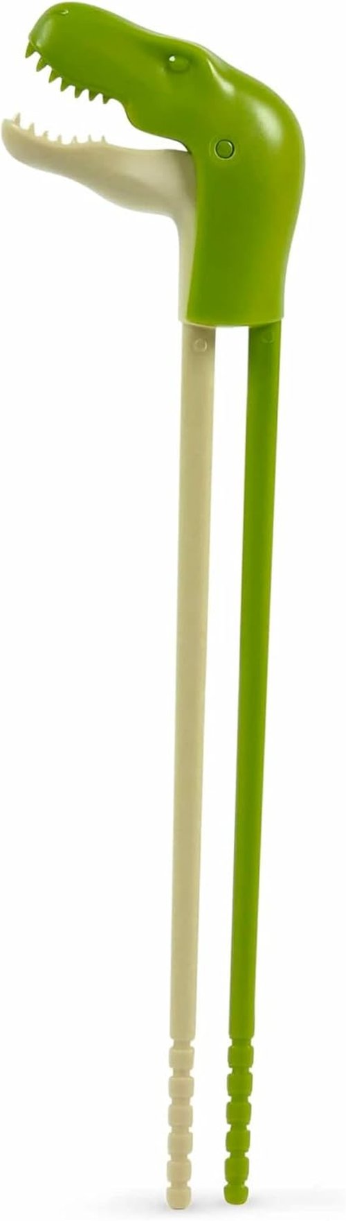 Genuine Fred MUNCHTIME T-Rex Dinosaur Chopsticks - Fun, Interactive Design for Picky Eaters - Reusable Kids' Gift