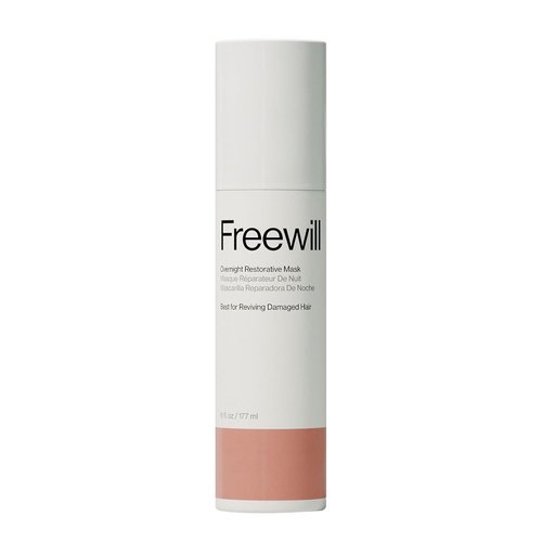 Freewill Overnight Restorative Hair Mask - Moisturizing Treatment for Damaged Hair | 6 oz
