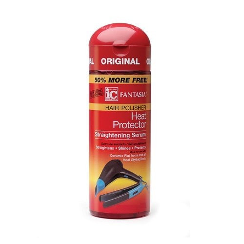 Fantasia IC Heat Protector Serum - 2 Ounce | Protects Hair While Straightening