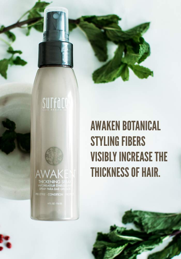 Surface Hair Awaken Thickening Spray - Pre-Style Conditioning & Protection, 4 Fl. Oz.