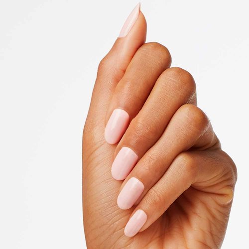 OPI Nail Lacquer Sweet Heart | Sheer Soft Pink Crème Chip Resistant Nail Polish | Vegan, Fast Drying, Streak Free
