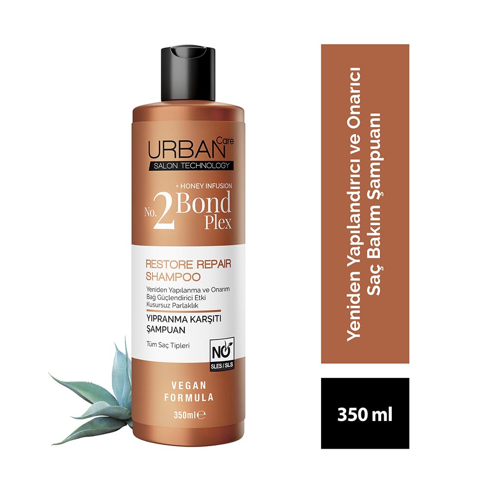 Urban Care Bond Plex No.2 Shampoo - Restore & Repair Formula | 350ml / 11.8fl.oz