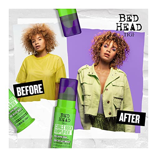 TIGI Bed Head Curls Rock Amplifier Curly Hair Cream Travel Size 1.45 fl oz