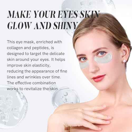 Under Eye Patches with Collagen and Peptide Eye Mask for Dark Circles and Puffiness,Face Mask Skin Care Products 30 Pairs