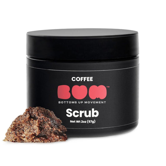 BUM Coffee Sugar Scrub - Exfoliating Body Scrub with Organic Shea, Coconut Oil & Vitamin E | 2 oz