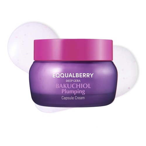 Bakuchiol Plumping Capsule Cream - Retinol Alternative Moisturizer for Firming & Pore Care | 1.69 fl. oz / 50ml