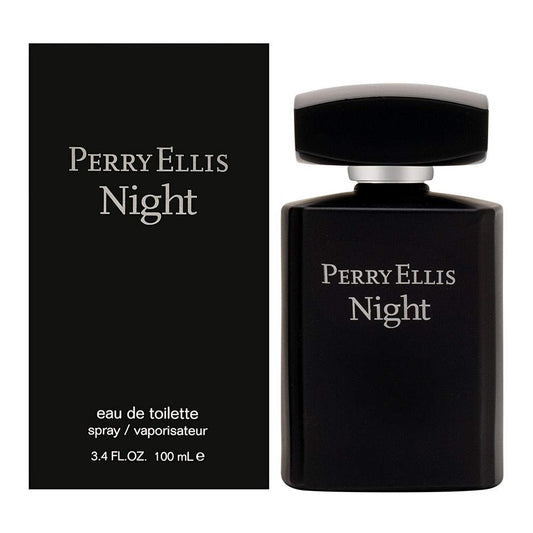 Perry Ellis Night By Perry Ellis for Men Eau-de-toillete Spray, 3.4 Ounce