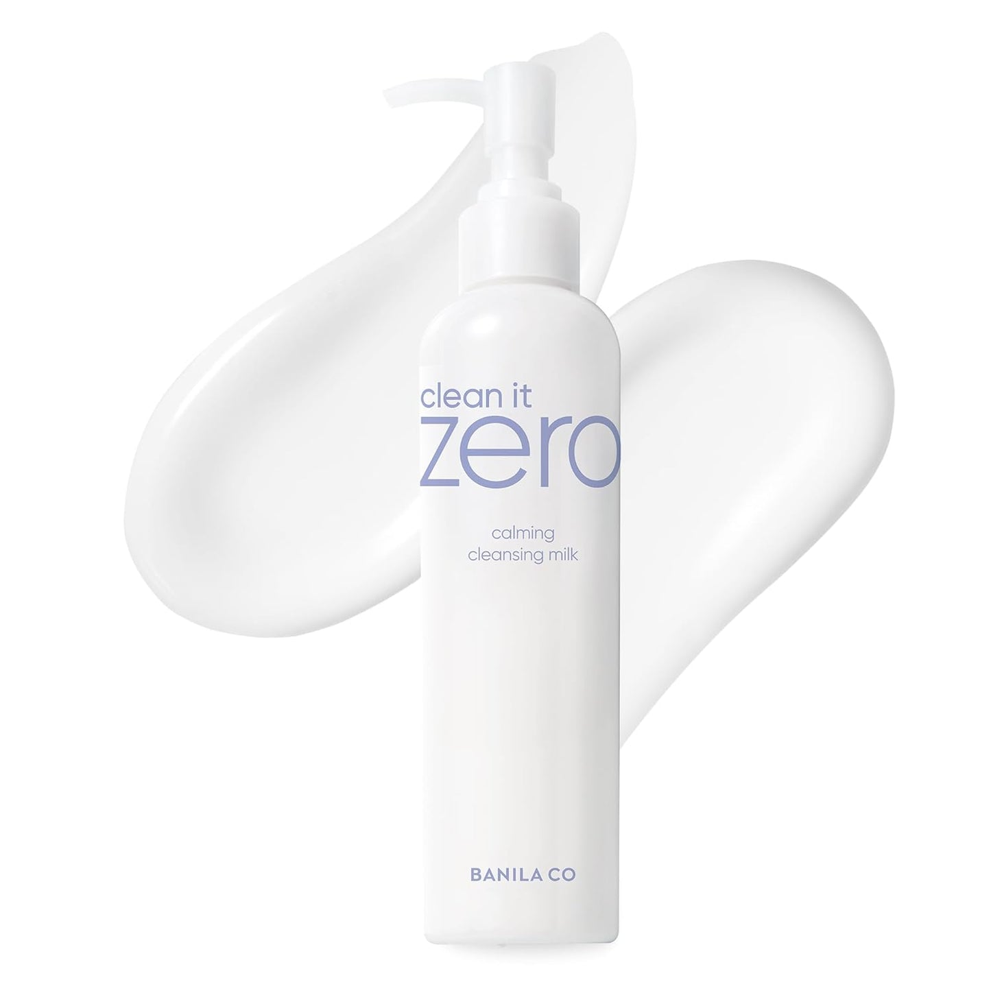 BANILA CO Clean It Zero Calming Cleansing Milk - Vegan Makeup Remover for Sensitive Skin | Oat & Rice Protein, Centella Asiatica (200ml / 6.76 fl oz)