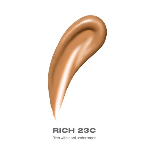 Morphe Lightform Dewy Foundation - Long-Wearing Hydration Makeup for Radiant Finish - Rich 23C (1.01 fl oz)
