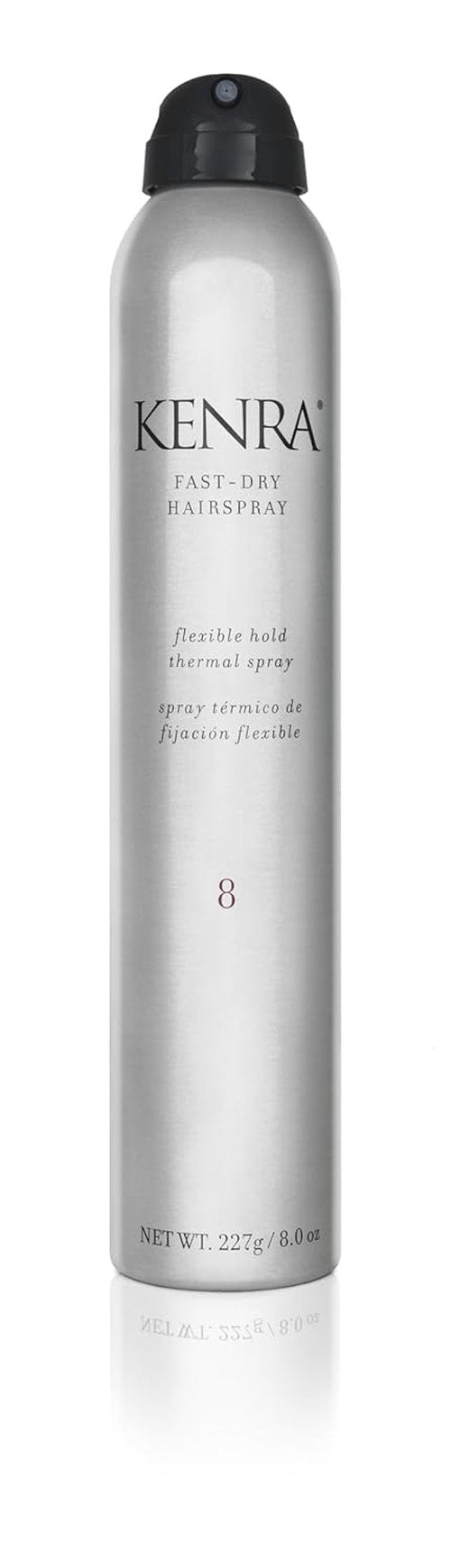 Fast Dry Hairspray 8 - Flexible Hold Thermal Spray for Styling & Finishing | Lightweight Control for All Hair Types