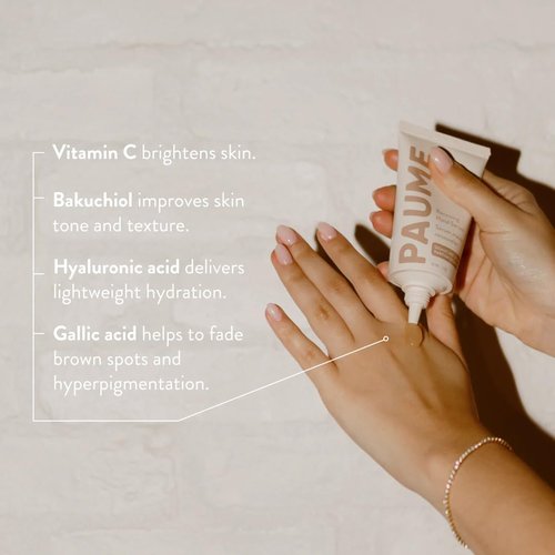 PAUME Renewing Hand Serum - Hydrating Formula with Hyaluronic Acid & Vitamin C | 2 oz for Youthful Hands