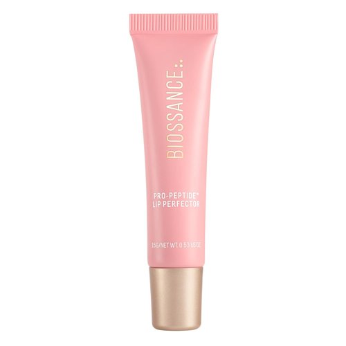Biossance Pro-Peptide Lip Perfector - Deeply Hydrating Vegan Lip Balm with Pro-Peptides & Hyaluronic Acid | Silky Glossy Finish