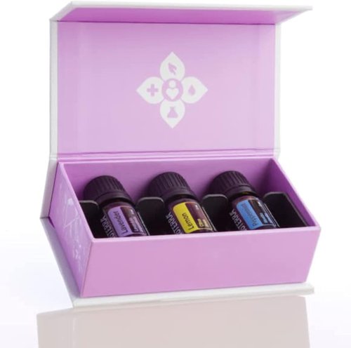 doTERRA Introductory Kit - Essential Oils Set with Lemon, Peppermint & Lavender | 0.17 Fl Oz Each
