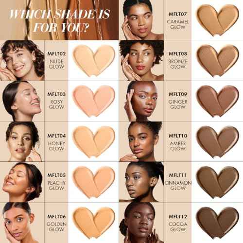 Absolute New York Luminous Dream Glow Tint | Glowing, Long-Lasting, Cruelty-free (04 HONEY GLOW, 1.01 fl oz)